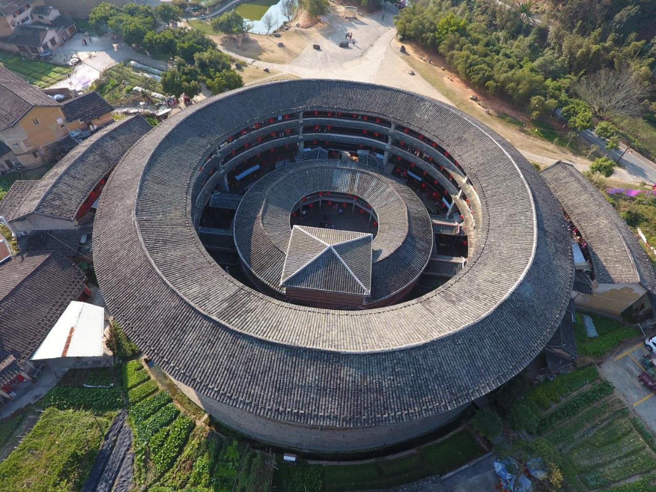 Tulou Fuyulou Changdi Inn Yongding Esterno foto